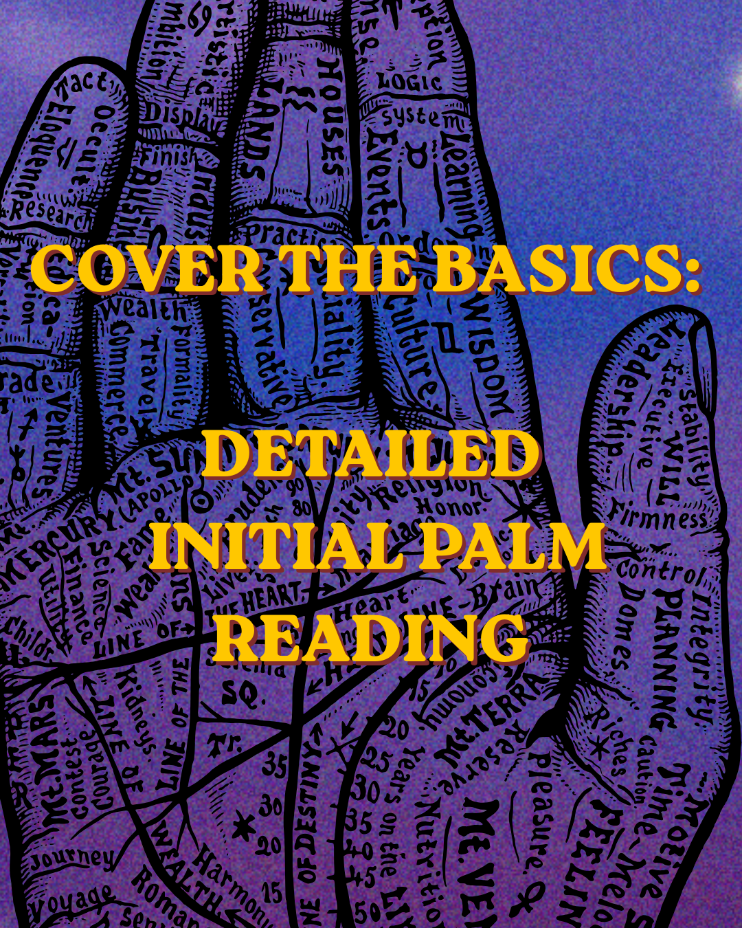 DETAILED WRITTEN PALM READING